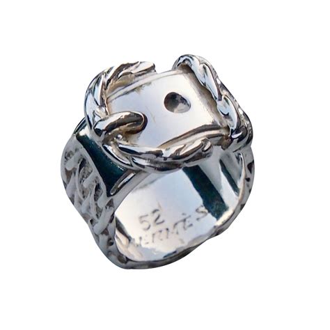 bague boucle hermes|bagues Hermes.